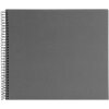 Spiraal Album Bella Vista grijs 35x30 cm zwarte paginas