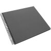 Spiraal Album Bella Vista grijs 35x30 cm zwarte paginas
