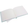 Schroefalbum Bella Vista aqua 30x25 cm witte paginas