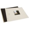 Schroefalbum Bella Vista zandgrijs 39x31 cm zwarte paginas