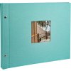 Goldbuch Schroefalbum Bella Vista aqua 39x31 cm 40 witte paginas