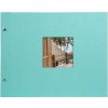 Goldbuch Schroefalbum Bella Vista aqua 39x31 cm 40 witte paginas