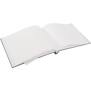 Schroefalbum Bella Vista grijs 39x31 cm witte paginas