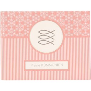 Fotoboek met verborgen spiraal communie mandala Koraal