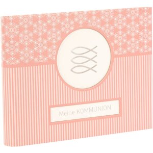 Fotoboek met verborgen spiraal communie mandala Koraal