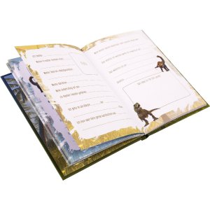 Goldbuch Vriendenboek a5 T-Rex 15x21 cm 88 blz