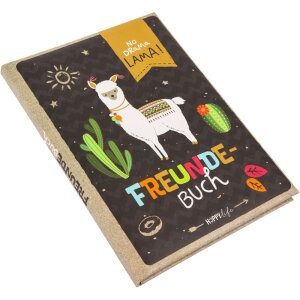 Vriendenboek a5 HAPPYlife Lama