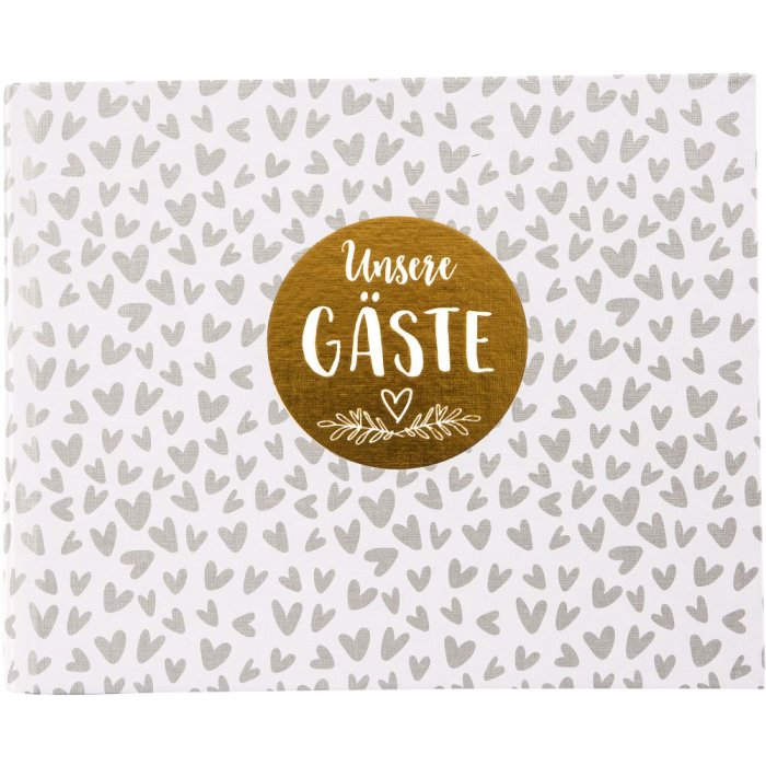 Gastenspiraalalbum 1000 Harten 29 x 23 cm