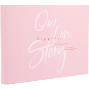 Gastenspiraalalbum Onze Lovestory 29 x 23 cm
