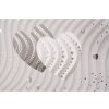 Gastenspiraalalbum Zilver Harten 29 x 23 cm