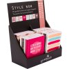 Notitieboekjes a6 blanco stijl nu, assorti