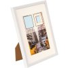 Kunststof lijst Puro 13x18 cm wit