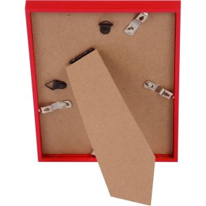Kunststof lijst Puro 13x18 cm rood