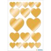 Herma decor Sticker Harten Goud