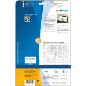 Herma speciale naametiketten, verwijderbaar, a4, 199,6 x...