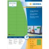 Herma speciale gekleurde etiketten a4, 45,7 x 21,2 mm, groen, permanente kleefstof