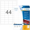 Herma speciale weerbestendige folie-etiketten a4, 48,3 x 25,4 mm, wit, extreem sterke lijm, verwijderbaar
