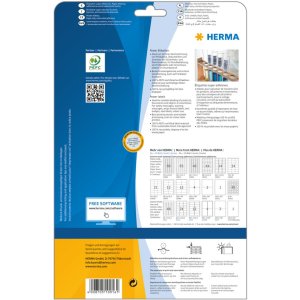 Herma speciale Power-etiketten a4, 25,4 x 16,9 mm, wit,...