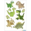 Herma magische stickers dinosaurus kinderen, wiebelogen