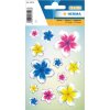 Herma magische sticker zomerbloemen met 3d vleugeleffect