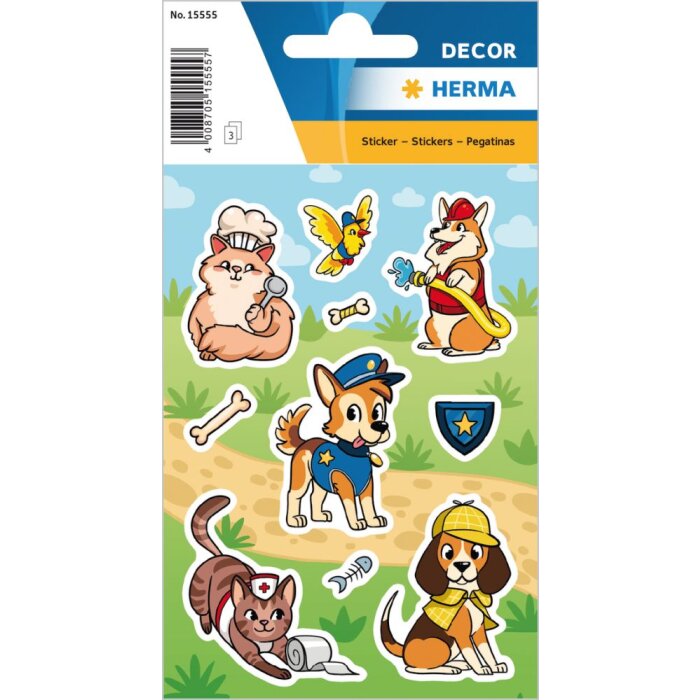 Herma decoratie Beste Vrienden Sticker