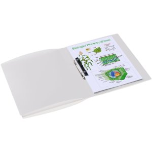 Herma Ringband a4 doorschijnend wit