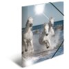 Herma Glossy Dieren a4 pp Paarden Map