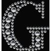 Herma FASHIONLine Crystal Sticker "G";"Herma Kristallen Sticker