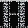 Herma FASHIONLine Crystal Sticker "H";"Herma Kristallen Sticker