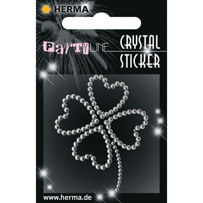 Herma FASHIONLine Kristallen Sticker Shamrock