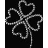 Herma FASHIONLine Kristallen Sticker Shamrock