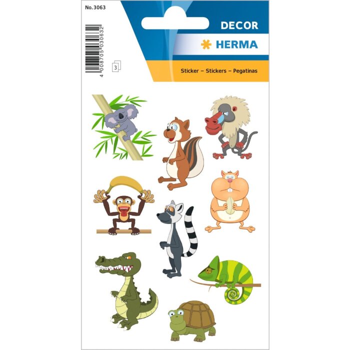 Herma decor Sticker Dierentuin-lingen