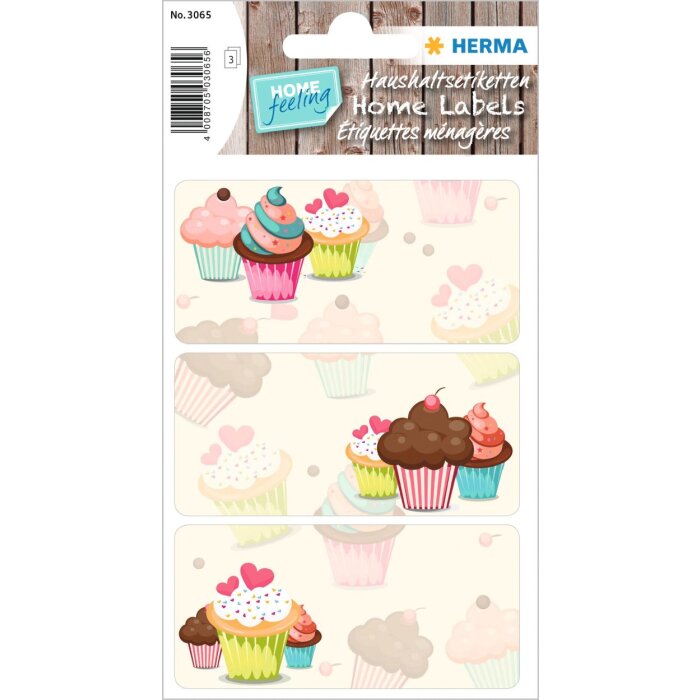 Herma versier Sticker Cupcakes