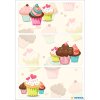 Herma versier Sticker Cupcakes
