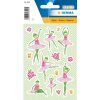 Herma magische sticker kikker ballerina, folie geglazuurd