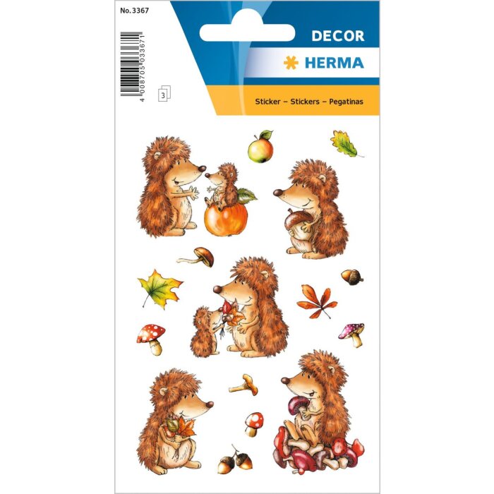Herma decor Sticker Egel