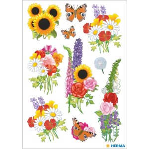 Herma decor Sticker Moderne Bloemen