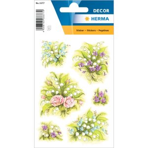 Herma decor Sticker Boeket Lelietjes-van-dalen