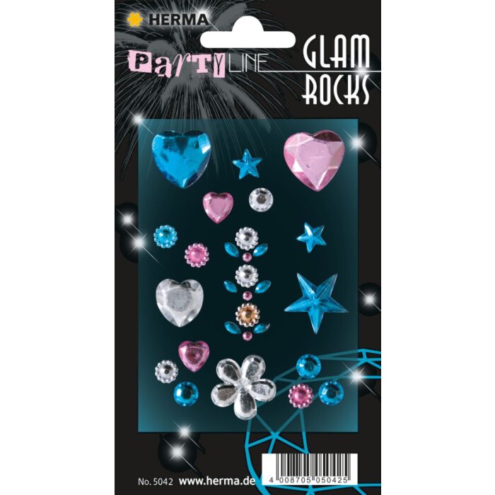 Herma FASHIONLine Glam Rocks Harten en Sterren