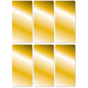 Herma decor Goud etiketten 26 x 54 mm, permanente kleefstof