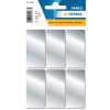 Herma decor Zilver etiketten 26 x 54 mm, permanente kleefstof