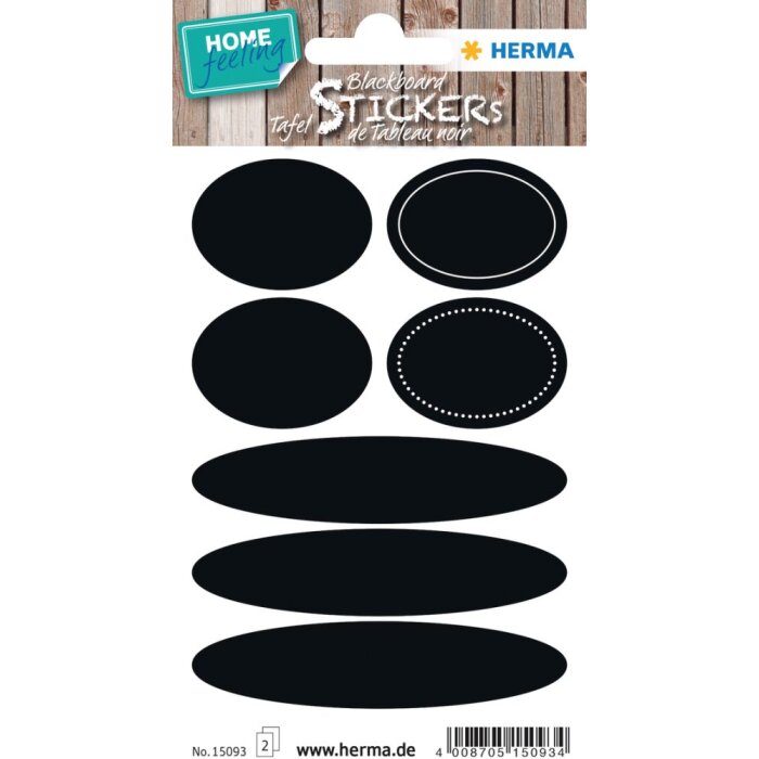 Herma home home Ovale tafel etiketten