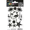 Herma FASHIONLine klassieke Tattoo Zwart Strand