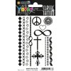 Herma FASHIONLine klassieke Tattoo Zwart Liefde