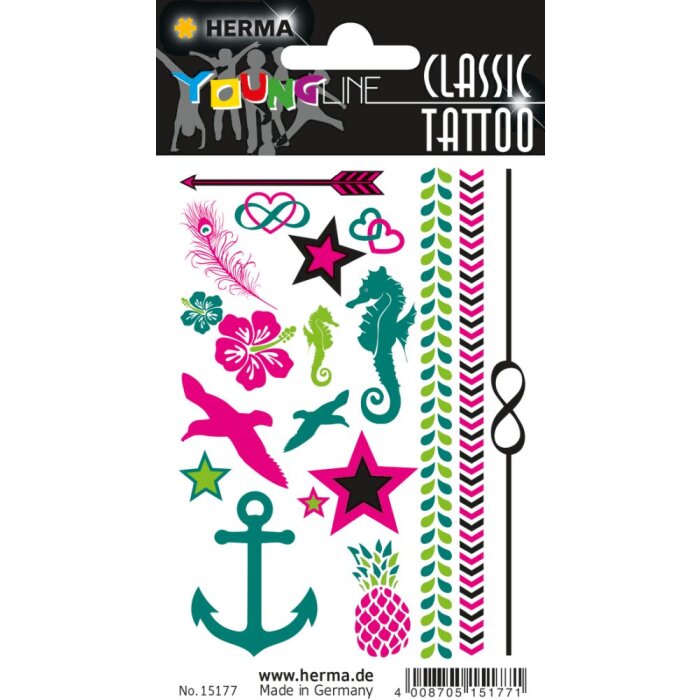 Herma FASHIONLine CLASSIC Tatoeagekleur Summerfeeling