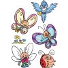 Herma FASHIONLine klassieke Tattoo kleur vlinder & vrienden