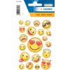 Herma magische Sticker Happy Smile, Transpuffy