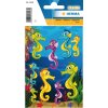 Herma magische sticker zeepaardje, neon