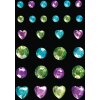 Herma FASHIONLine Glam Rocks Diamanten Mint & Lichtblauw