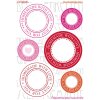 Herma home "New Look Bunt" deken etiketten, zelfklevend